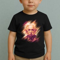 Albert Einstein Portrait Toddler T-Shirt