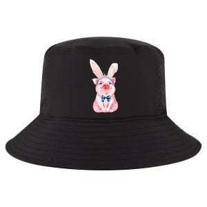 Adorable Easter Pig With Easter Bunny rabbit egg Cool Comfort Performance Bucket Hat