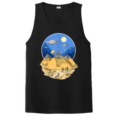 Ancient Egyptian Pyramids Aliens Space UFO Science Fiction PosiCharge Competitor Tank