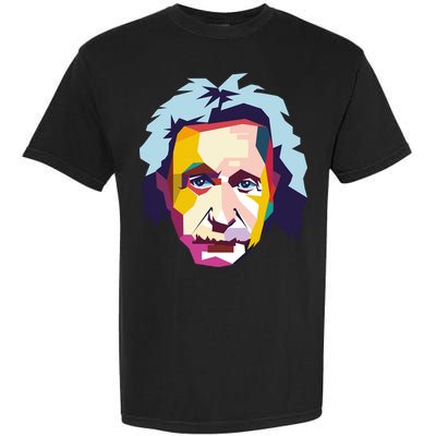 Albert Einstein Pop Art Garment-Dyed Heavyweight T-Shirt