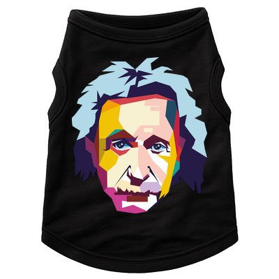 Albert Einstein Pop Art Doggie Tank