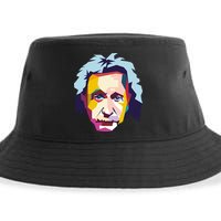 Albert Einstein Pop Art Sustainable Bucket Hat