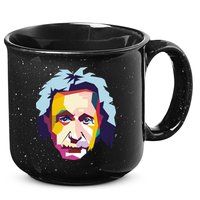 Albert Einstein Pop Art 15oz Campfire Ceramic Mug