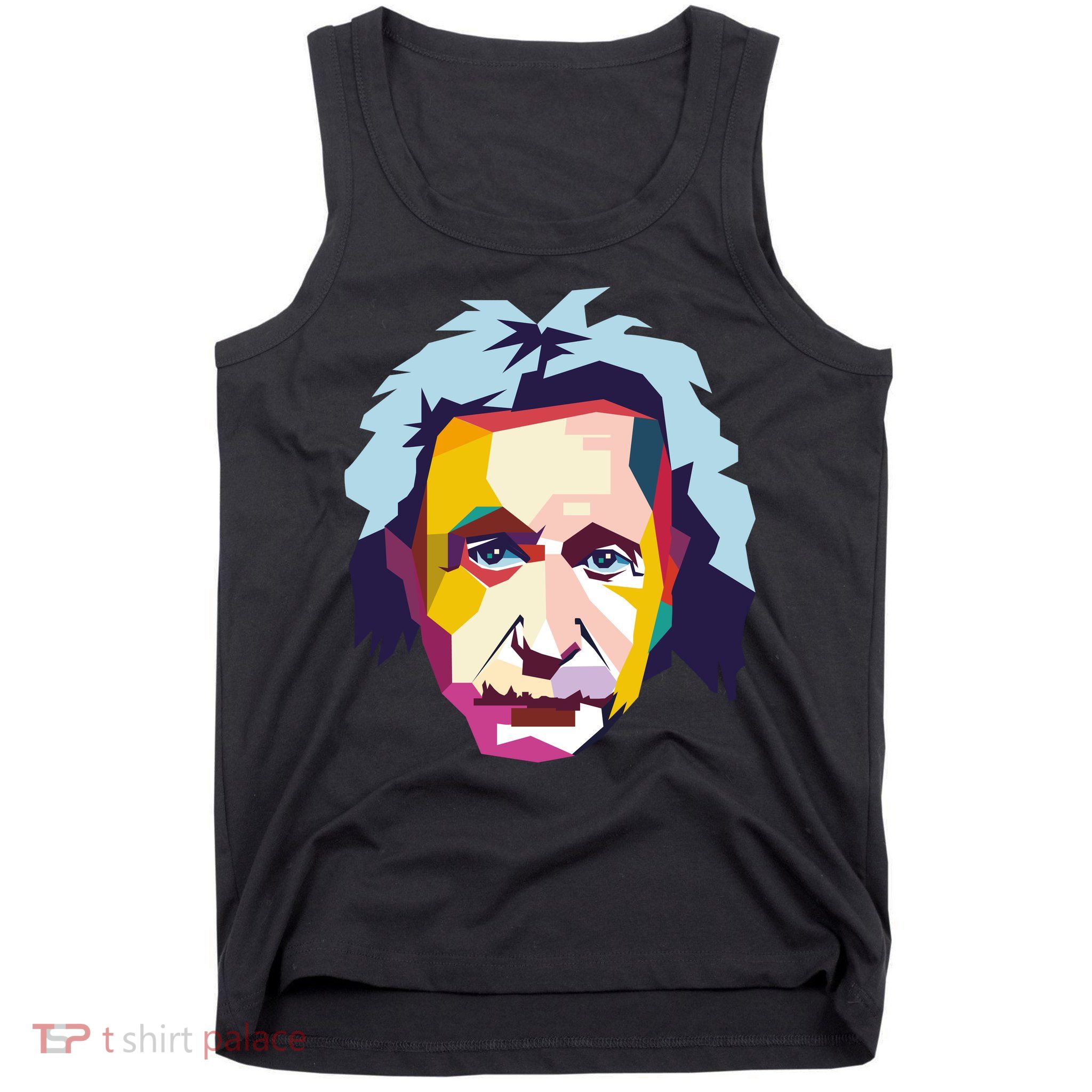 Albert Einstein Pop Art Tank Top