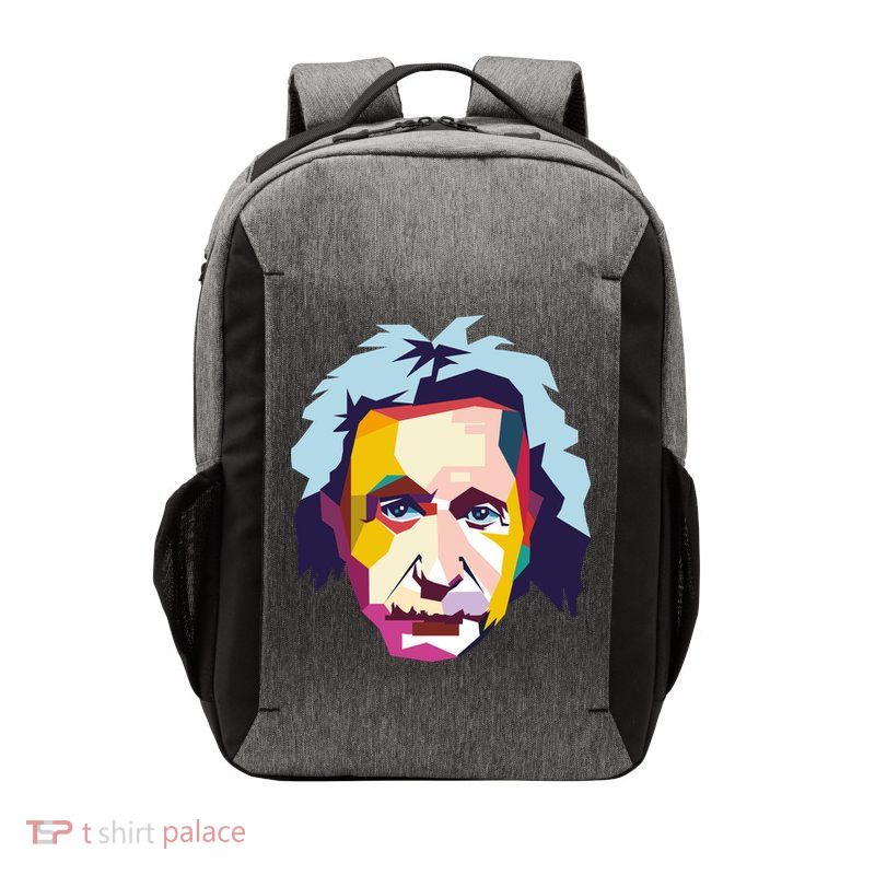 Albert Einstein Pop Art Vector Backpack
