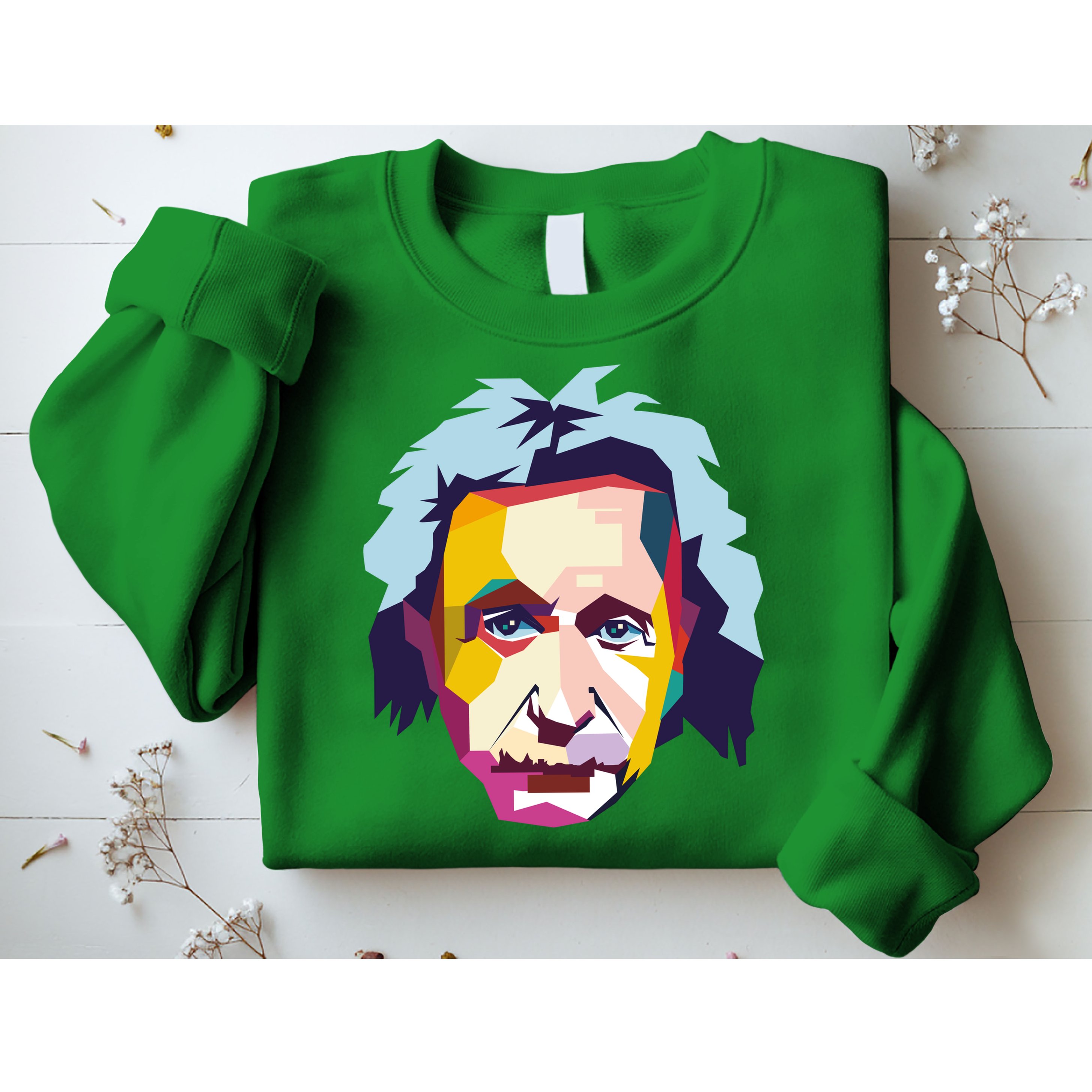 Albert Einstein Pop Art Sweatshirt