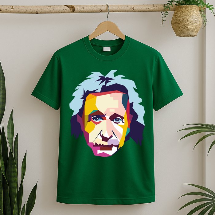 Albert Einstein Pop Art T-Shirt