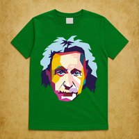 Albert Einstein Pop Art T-Shirt