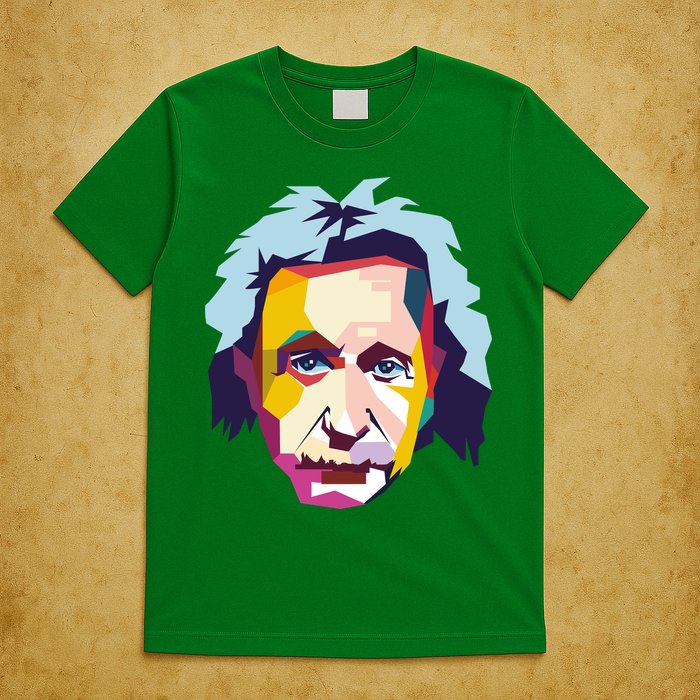 Albert Einstein Pop Art T-Shirt