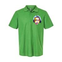 Albert Einstein Pop Art Softstyle Adult Sport Polo