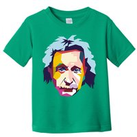 Albert Einstein Pop Art Toddler T-Shirt