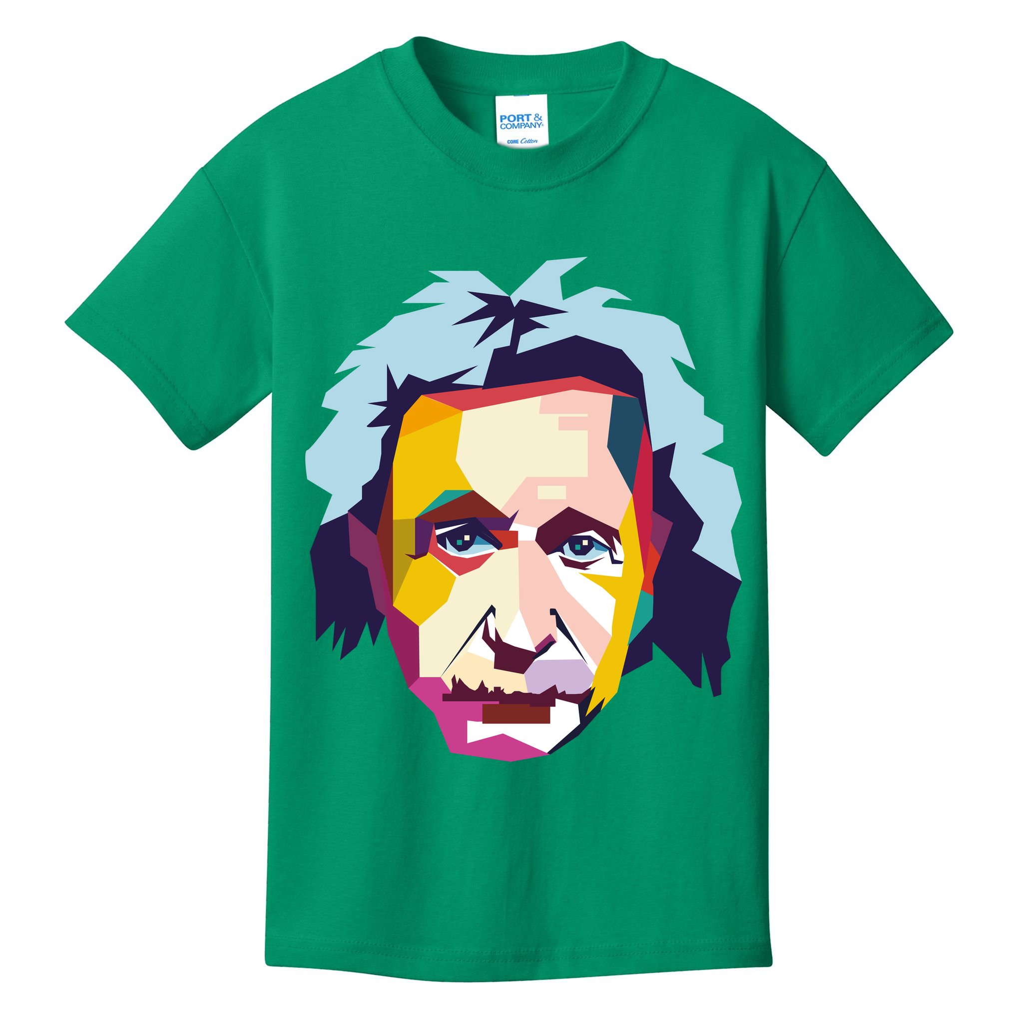Albert Einstein Pop Art Kids T-Shirt