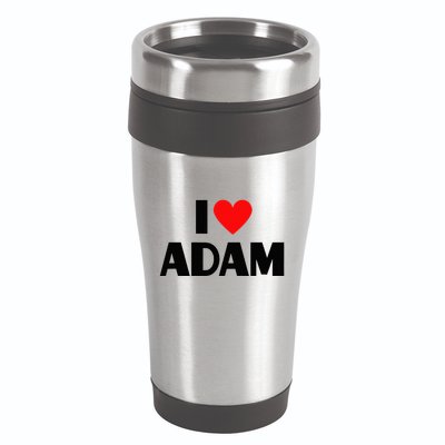 Adam Enthusiast Passionate for Adam 16oz Travel Tumbler