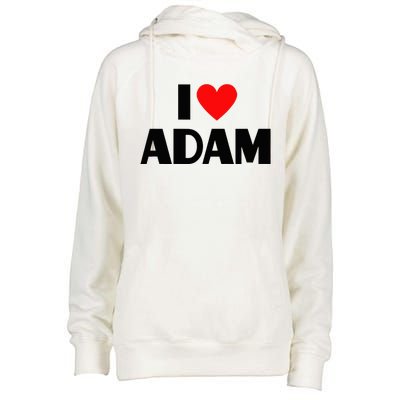 Adam Enthusiast Passionate for Adam Womens Funnel Neck Pullover Hood