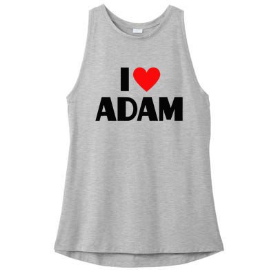 Adam Enthusiast Passionate for Adam Ladies PosiCharge Tri-Blend Wicking Tank