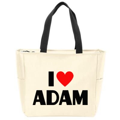 Adam Enthusiast Passionate for Adam Zip Tote Bag