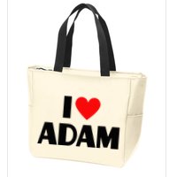 Adam Enthusiast Passionate for Adam Zip Tote Bag