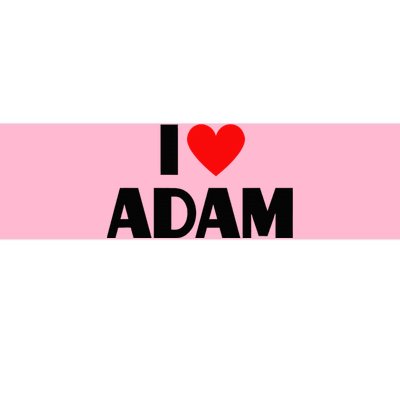 Adam Enthusiast Passionate for Adam Bumper Sticker