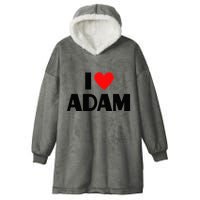Adam Enthusiast Passionate for Adam Hooded Wearable Blanket
