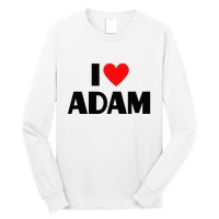 Adam Enthusiast Passionate for Adam Long Sleeve Shirt