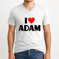 Adam Enthusiast Passionate for Adam V-Neck T-Shirt