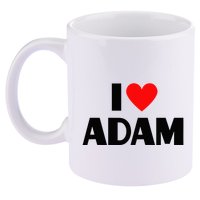 Adam Enthusiast Passionate for Adam 11oz C Handle Ceramic Mug