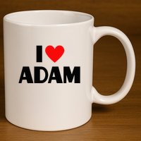 Adam Enthusiast Passionate for Adam 11oz C Handle Ceramic Mug