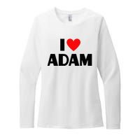 Adam Enthusiast Passionate for Adam Womens CVC Long Sleeve Shirt