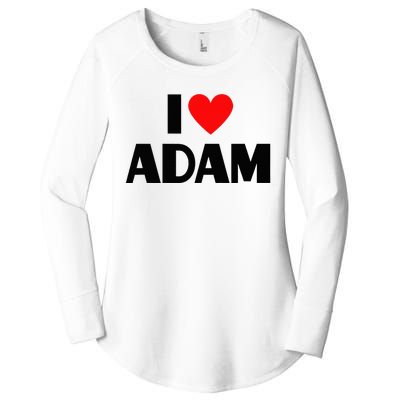 Adam Enthusiast Passionate for Adam Women's Perfect Tri Tunic Long Sleeve Shirt