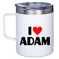 Adam Enthusiast Passionate for Adam 12oz Stainless Steel Coffee Mug