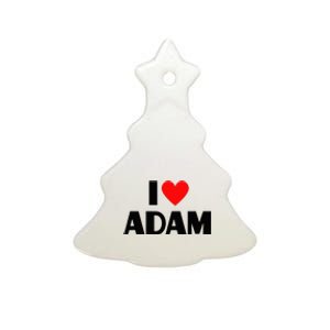 Adam Enthusiast Passionate for Adam Ceramic Tree Ornament