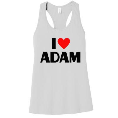 Adam Enthusiast Passionate for Adam Women's Racerback Tank