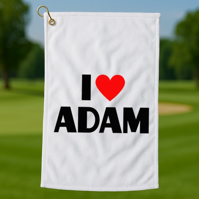 Adam Enthusiast Passionate for Adam Golf Towel