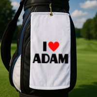 Adam Enthusiast Passionate for Adam Golf Towel