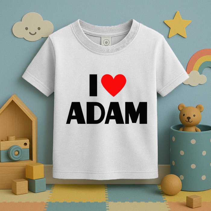 Adam Enthusiast Passionate for Adam Toddler T-Shirt