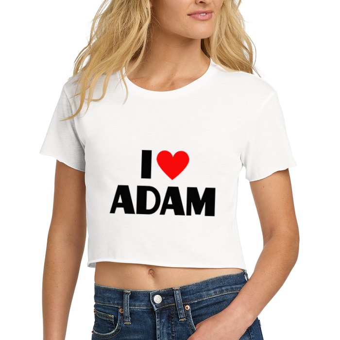 Adam Enthusiast Passionate for Adam Crop Top
