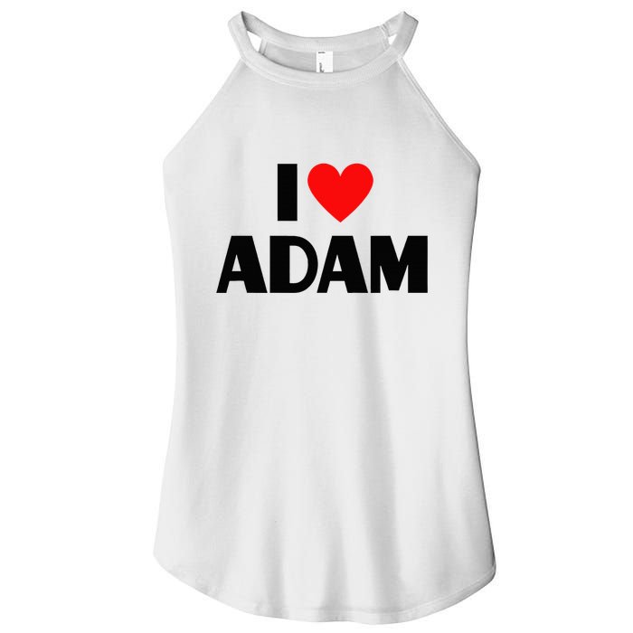 Adam Enthusiast Passionate for Adam Women's Perfect Tri Rocker Tank
