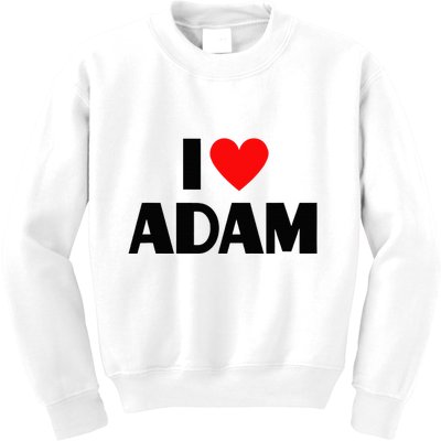 Adam Enthusiast Passionate for Adam Kids Sweatshirt