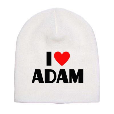 Adam Enthusiast Passionate for Adam Short Acrylic Beanie