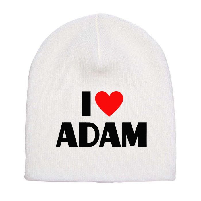 Adam Enthusiast Passionate for Adam Short Acrylic Beanie