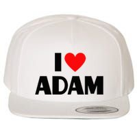 Adam Enthusiast Passionate for Adam Wool Snapback Cap