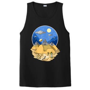 Ancient Egyptian Pyramids Aliens Space UFO Science Fiction PosiCharge Competitor Tank