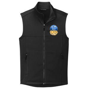 Ancient Egyptian Pyramids Aliens Space UFO Science Fiction Collective Smooth Fleece Vest