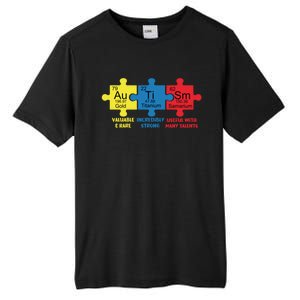 Autism Elets Periodic Table Awareness Asd Gift Tall Fusion ChromaSoft Performance T-Shirt