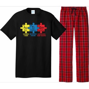 Autism Elets Periodic Table Awareness Asd Gift Pajama Set