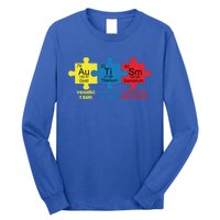 Autism Elets Periodic Table Awareness Asd Gift Long Sleeve Shirt