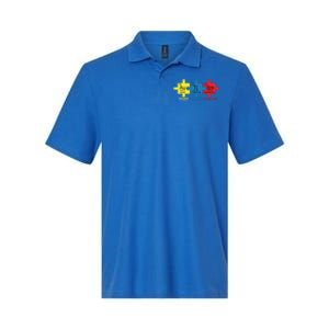 Autism Elets Periodic Table Awareness Asd Gift Softstyle Adult Sport Polo