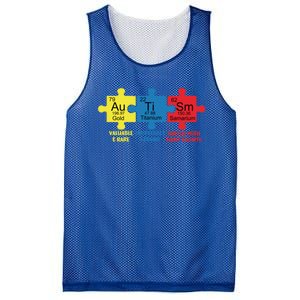 Autism Elets Periodic Table Awareness Asd Gift Mesh Reversible Basketball Jersey Tank