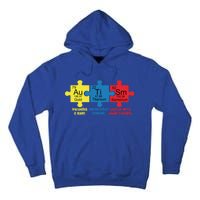 Autism Elets Periodic Table Awareness Asd Gift Tall Hoodie