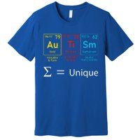 Autism Elets Periodic Table Awareness Asd Gift Premium T-Shirt